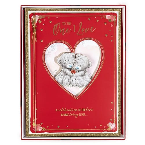Me to You Boxed One I Love Valentine's Day Card - giftme.ie